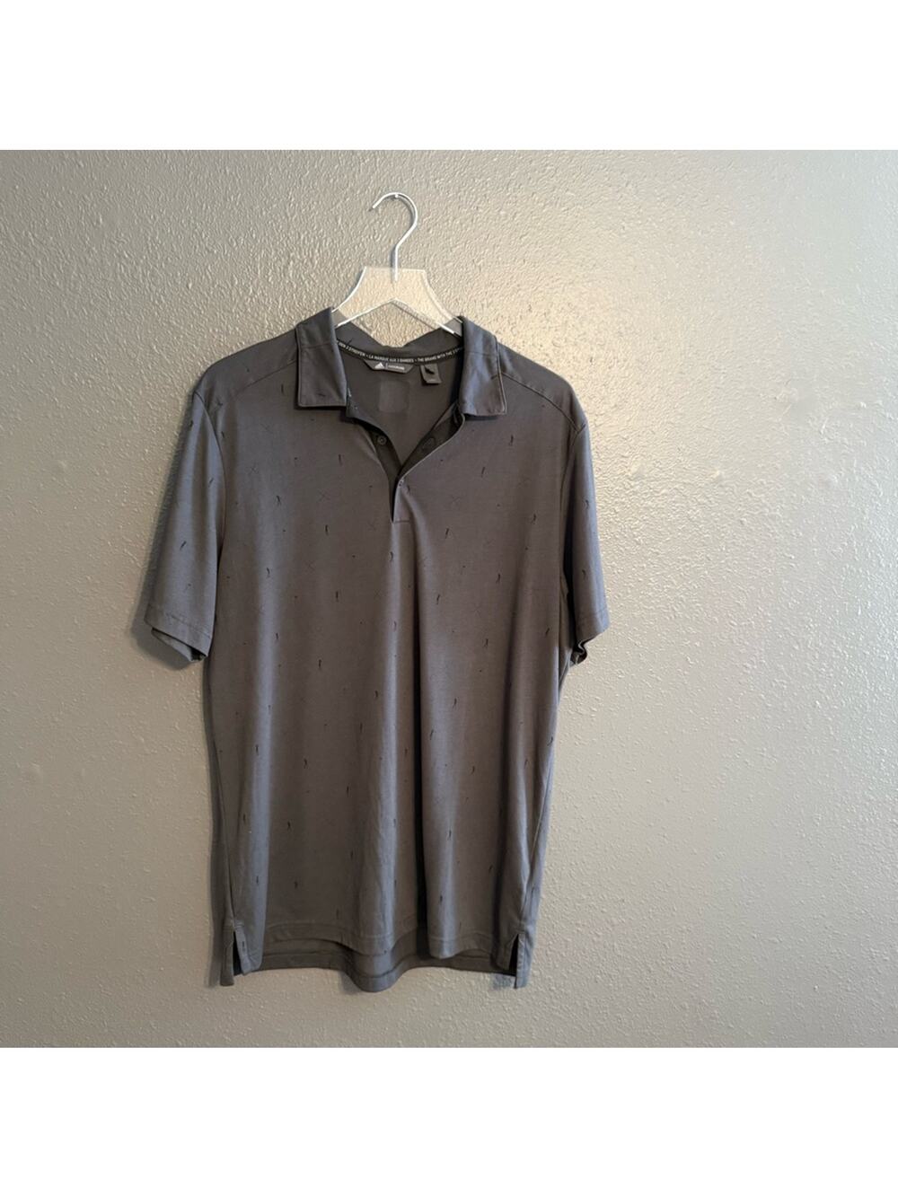 Adidas Polo W/Golf Motif Size L